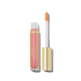 Milani Stellar Light Holographic Lip Gloss Luminous Peach - Błyszczyki do ust - miniaturka - grafika 3