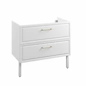 Szafki łazienkowe - Szafka pod umywalkę Charm White 90 Sensea - miniaturka - grafika 1