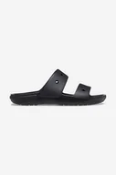 Buty dla dziewczynek - Crocs klapki dziecięce Classic Sandal Kids kolor czarny - miniaturka - grafika 1