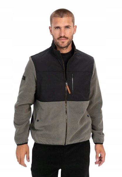 CAMEL ACTIVE POLAROWA KURTKA MĘSKA DWUKOLOROWA ZAMEK 3XL 1J9A