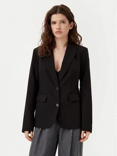 ONLY Marynarka Raven 15338389 Czarny Slim Fit - Marynarki i żakiety damskie - miniaturka - grafika 1
