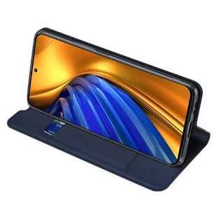 Dux Ducis Skin Pro kabura etui pokrowiec z klapką Xiaomi Poco F4 5G niebieski - Etui i futerały do telefonów - miniaturka - grafika 6