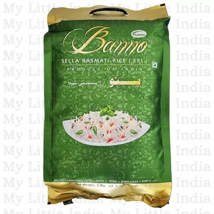 Indyjski ryż Banno paraboliczny sella basmati 5 kg - Ryż - miniaturka - grafika 1