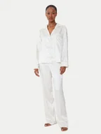 Piżamy damskie - Guess Piżama O5BX05 W4732 Écru Regular Fit - miniaturka - grafika 1