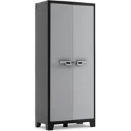 Pozostałe ozdoby ogrodowe - KIS Szafa wielofunkcyjna KIS Titan Multispace Cabinet Czarno-szary - miniaturka - grafika 1