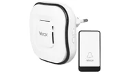 Dzwonki i gongi - Vayox Dzwonek bezprzewodowy 110-240V / przycisk kinetyczny VA0242 - miniaturka - grafika 1