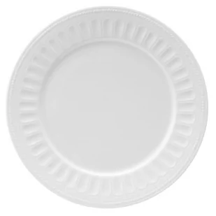Talerz Płytki Porcelanowy 27 Cm Mesyna White Villa Italia - Talerze - miniaturka - grafika 1
