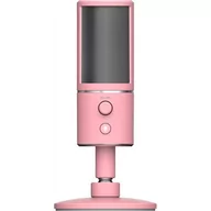 Mikrofony komputerowe - Razer Seiren X Quartz Pink - miniaturka - grafika 1