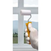 Pędzle i wałki - Rolka malarska - wałek piankowy 5 cm, drobny, obustronnie ścięty z rączką 19 cm Color Expert - miniaturka - grafika 1