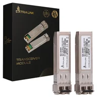 Pozostałe akcesoria sieciowe - Moduł SFP+ Extralink, 10Gbps, 850nm, 300m, multi mode - miniaturka - grafika 1