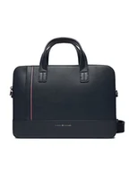 Torby na laptopy - Tommy Hilfiger Torba na laptopa Th Central Slim Computer Bag AM0AM13631 Granatowy - miniaturka - grafika 1