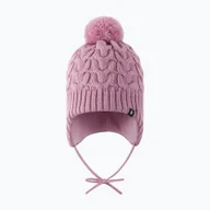 Czapki damskie - Czapka zimowa dziecięca Reima Paljakka grey pink WYSYŁKA W 24H 30 DNI NA ZWROT - miniaturka - grafika 1