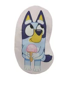 Kołdry i poduszki dla dzieci - Poduszka dekoracyjna Bluey dziecięca kształtka Halantex pieski Blue - miniaturka - grafika 1