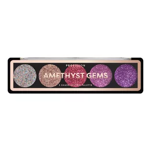 Profusion Profusion Makijaż oczu Paleta 5 Glitter Gem Amethyst Gems 42.0 g - Cienie do powiek - miniaturka - grafika 1