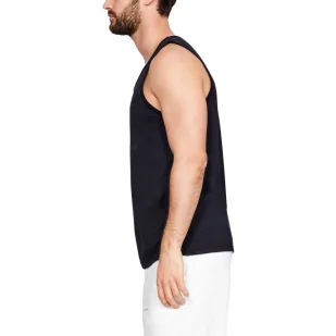 Koszulka męska Under Armour SPORTSTYLE LOGO TANK - Koszulki sportowe męskie - miniaturka - grafika 3