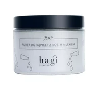 Kosmetyki do kąpieli - Hagi Hagi Cosmetics - PUDER DO KĄPIELI Z KOZIM MLEKIEM 400g - miniaturka - grafika 1