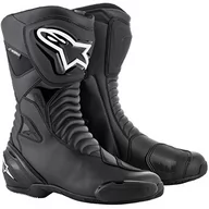 Odzież motocyklowa - Alpinestars Buty motocyklowe S-MX S wodoodporne czarne, 38 - miniaturka - grafika 1