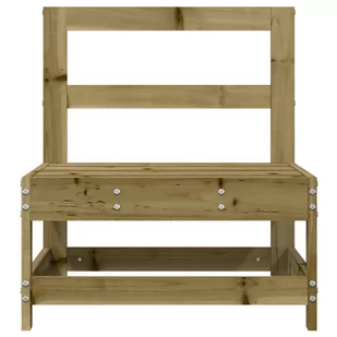 Ogrodowa sofa środkowa, impregnowane drewno sosnowe Lumarko! - Sofy ogrodowe - miniaturka - grafika 4