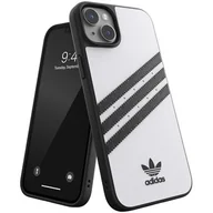 Etui i futerały do telefonów - Adidas Snap case z 3 paskami do iPhone 14 Plus biały - miniaturka - grafika 1
