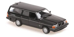 Volvo 240 Gl Break 1986 Black 1:43 Minichamps - Samochody i pojazdy dla dzieci - miniaturka - grafika 1