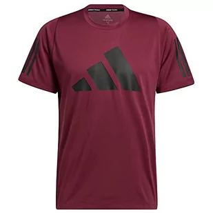 adidas T-shirt męski FL 3 Bar Tee T-Shirt, Carvic, S - Koszulki męskie - miniaturka - grafika 1