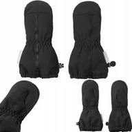 Rękawiczki dla dzieci - Rękawiczki dziecięce Reima Tepas r.2 czarne wodoodporne wiatroszczelne - miniaturka - grafika 1