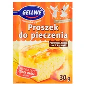 Proszki do pieczenia, drożdże - Gellwe GEL.PROSZEK DO PIECZENIA 30G zakupy dla domu i biura 64442155 - miniaturka - grafika 1
