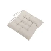 Poduszki dekoracyjne - Poduszka na siedzisko Simona 40 x 40 cm beżowy - miniaturka - grafika 1