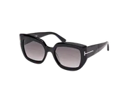 Okulary przeciwsłoneczne - Okulary przeciwsłoneczne Tom Ford Saltzman FT1192/S 01B - miniaturka - grafika 1