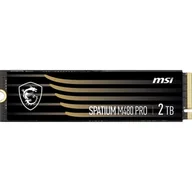 Dyski SSD - MSI 2TB M.2 PCIe Gen4 NVMe Spatium M480 Pro - miniaturka - grafika 1