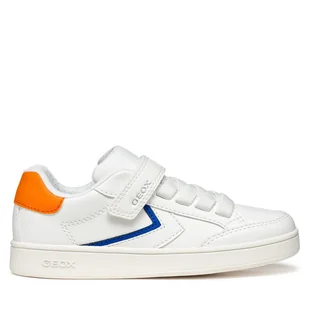 Sneakersy Geox J Eclyper J55LSA 5411 C1383 D Biały - Buty dla chłopców - miniaturka - grafika 1