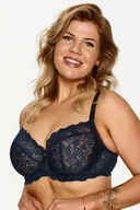 Biustonosze - Biustonosz miękki Lupo 2619 BIG granat - miniaturka - grafika 1