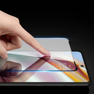 Dux Ducis 9D Tempered Glass wytrzymałe szkło hartowane 9H na cały ekran z ramką Motorola Moto G60S / Moto G60 czarny (case friendly) - Etui i futerały do telefonów - miniaturka - grafika 10