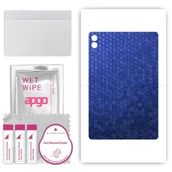 Akcesoria do tabletów i e-booków - folia naklejka skórka strukturalna na TYŁ do Samsung Galaxy Tab S9 FE+ Plus - Plaster Miodu Niebieski - apgo SKINS - miniaturka - grafika 1