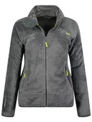 Kurtki damskie - Geographical Norway Kurtka polarowa "Upaline" w kolorze szarym - miniaturka - grafika 1