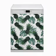 Dekoracje domu - Mata magnetyczna na zmywarkę Zielone ananasy 60x80 - miniaturka - grafika 1