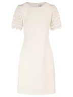 Sukienki - ApartFashion Damska sukienka ślubna, kremowa, normalna, kremowy, 40 - miniaturka - grafika 1
