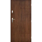 Drzwi zewnętrzne - Drzwi zewnętrzne LUNA Orzech 80 prawe - miniaturka - grafika 1