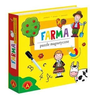 PUZZLE MAGNETYCZNE FARMA - Puzzle - miniaturka - grafika 1