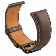 Akcesoria do smartwatchy - Amazfit Oryginalny Skórzany Pasek Amazfit Strap Leather Series - Classsic Edition 22Mm Dark Brown Gtr 2 3 4 - miniaturka - grafika 1