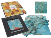 Apaszki i szaliki damskie - Chusta - V. van Gogh, Kwitnący Migdałowiec (CARMANI) - miniaturka - grafika 1