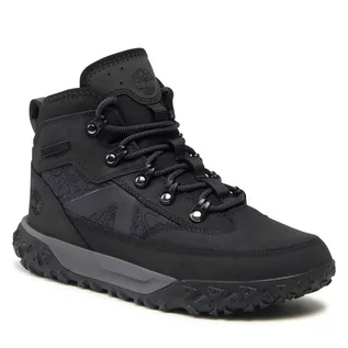 Buty dla chłopców - Trzewiki Timberland Gs Motion 6 Mid F/Lwp TB0A67QC0151 Black Nubuck - grafika 1