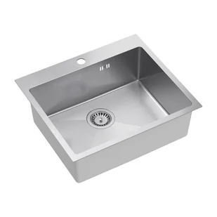 Zlewozmywak Root Chef Moon Box, 55 x 48 x 20 cm, stalowy - Zlewozmywaki - miniaturka - grafika 1