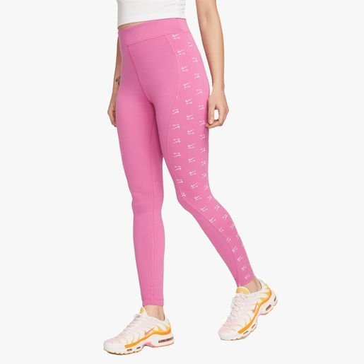 Damskie legginsy sportowe do biegania Nike NSW AIR różowe DV8056-665 r. XS