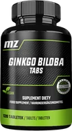Suplementy naturalne - MZ-STORE GINKGO BILOBA EKSTRAKT Z MIŁORZĘBU 120 TABLETEK - miniaturka - grafika 1
