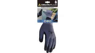 Delta Plus Rękawica dziana z poliamidu Spandex kolor czarny 7 DPVE727NO07 DPVE727NO07 - Rękawice robocze - miniaturka - grafika 1