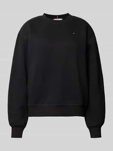 Bluza o kroju regular fit z wyhaftowanym logo - Bluzy damskie - miniaturka - grafika 1