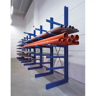Regał wspornikowy jednostronny, 535 kg, 2500x1330x630 mm, dodatkowy - Szafy i regały magazynowe - miniaturka - grafika 7