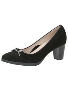 CAPRICE Czółenka dla kobiet 9-22402-43, Czarny Zamsz, 40 EU, Zamsz czarny, 40 EU - Czółenka - miniaturka - grafika 1