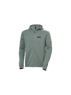 Bluza żeglarska HELLY HANSEN HP TECH SWEAT FZ HOO szara S - Bluzy męskie - miniaturka - grafika 1